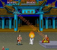 une photo d'Ã©cran de Tiger Road sur Arcade